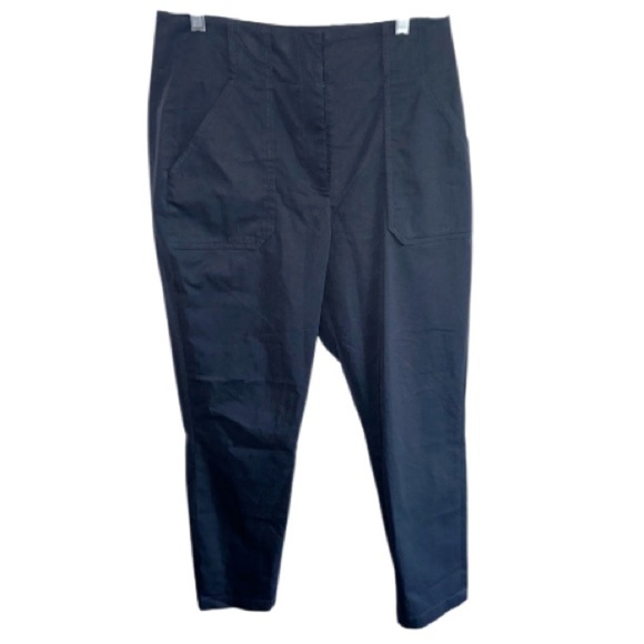 Veronica Beard Mahary Career Pants Navy 6 Office Siren Academia Preppy - Picture 2 of 15